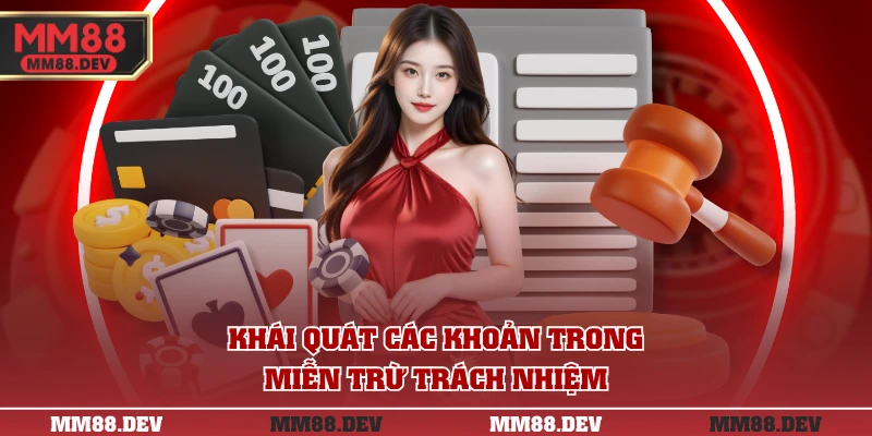 Khái quát các khoản trong miễn trừ trách nhiệm